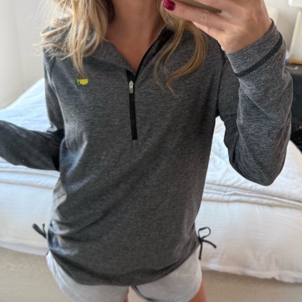 Masters Gray Quarter-Zip Women's Jacket